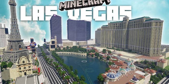 ผู้เล่นสร้างใหม่ทั้ง Las Vegas Strip ใน Minecraft